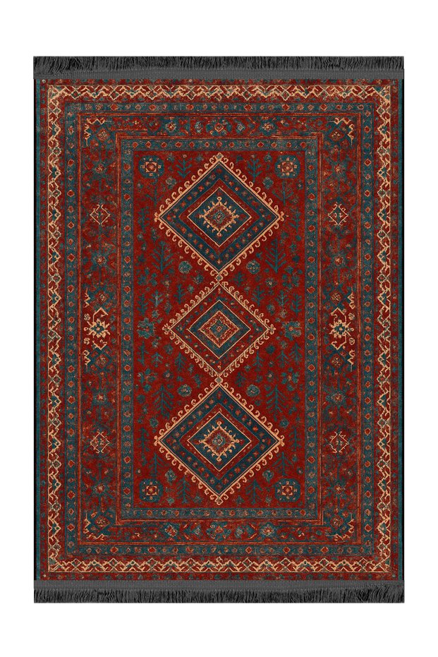 Mosso Antique Patterned Woven Base Modern Decorative Carpet Mosso102