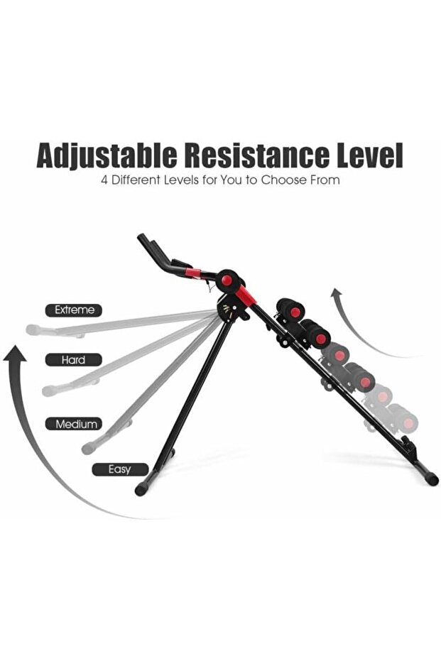 جهاز تمارين البطن مع شاشة LCD لصالة الألعاب الرياضية المنزلية - 6