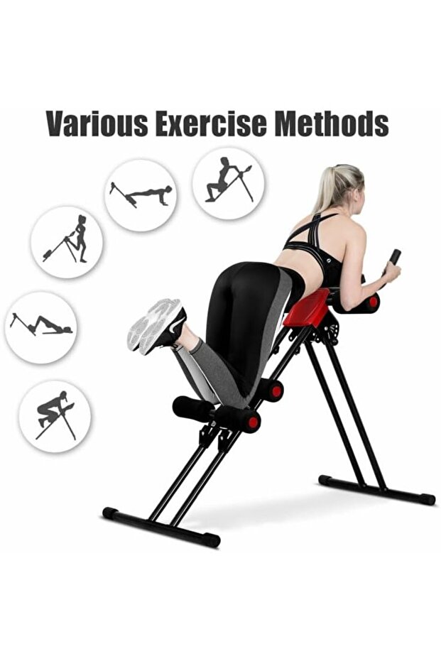 جهاز تمارين البطن مع شاشة LCD لصالة الألعاب الرياضية المنزلية - 4