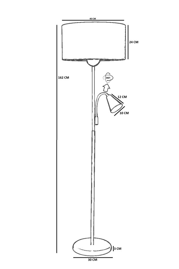 DEVİN TURUNCU LAMBADER SİLİNDİR HASIR TURUNCU ABAJURLU - 4