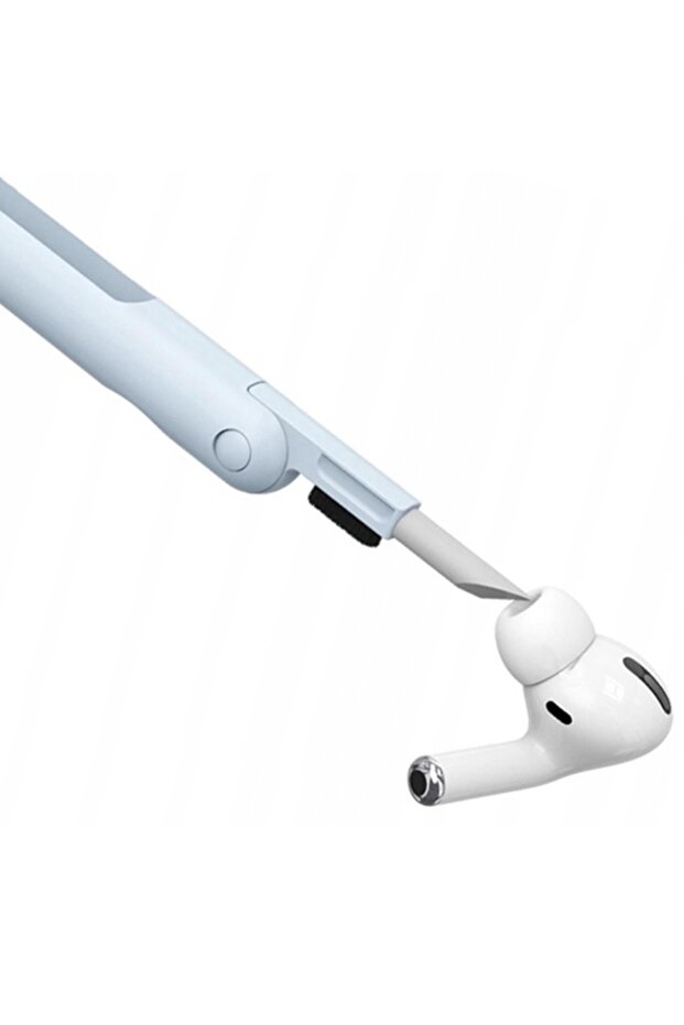 Keyboard cleaning kit, 7 elements, plastic/silicone, white - 7