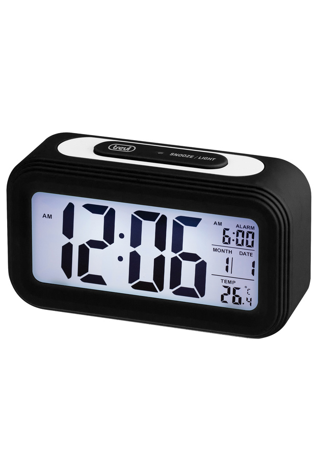 Digital room clock 0SL306800 132 mm screen, with thermometer display, date and alarm function - 4
