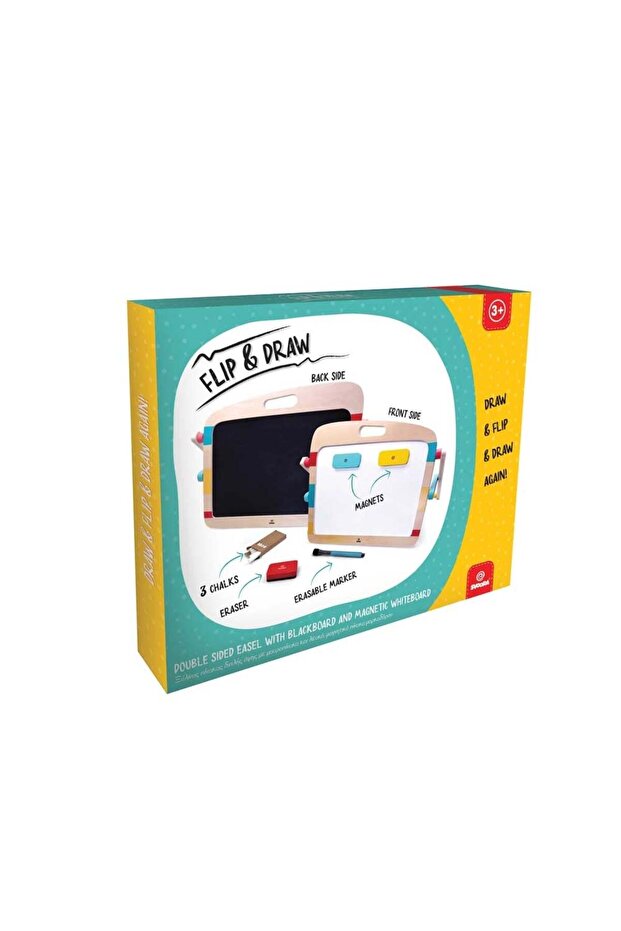 Tablă dublă Flip & Draw, - 1