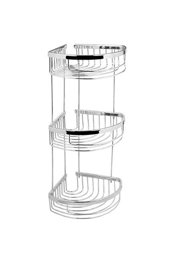 3 Katlı Krom Tel Süngerlik 20x20cm - 1