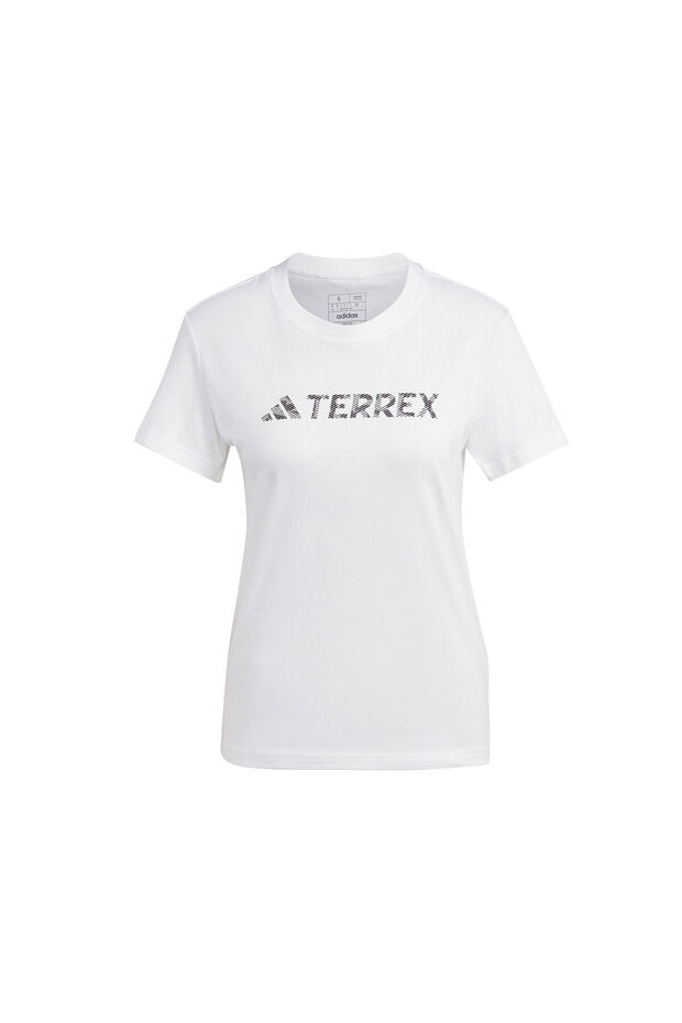 W Logo Tee Women's Casual T-Shirt Hz1391 White