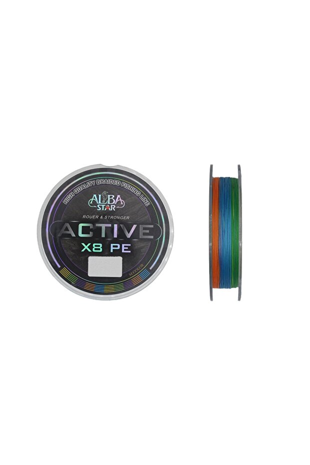 Active 8X Fishing Line L.Green - 0.10mm - 300m - 8kg