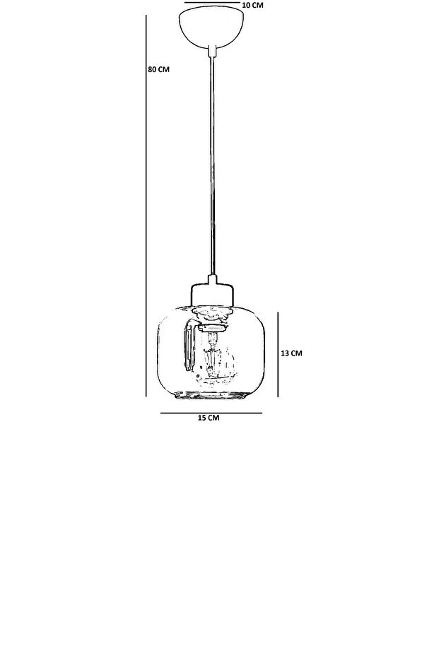 PARLA TEKLİ ESKİTME BAL CAMLI SARKIT - 4