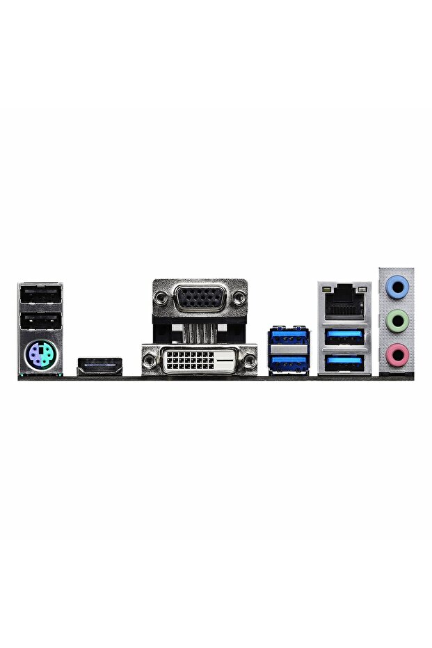 B550M-HDV DDR4 (4733MHz)OC M.2 DVI/VGA/HDMI PCIe 4.0 AM4 mATX Anakart - 4