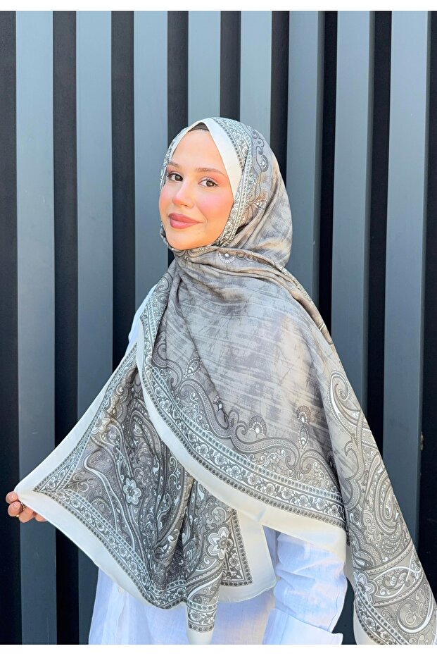 Retro Pattern Cotton Soft Shawl Aura Series