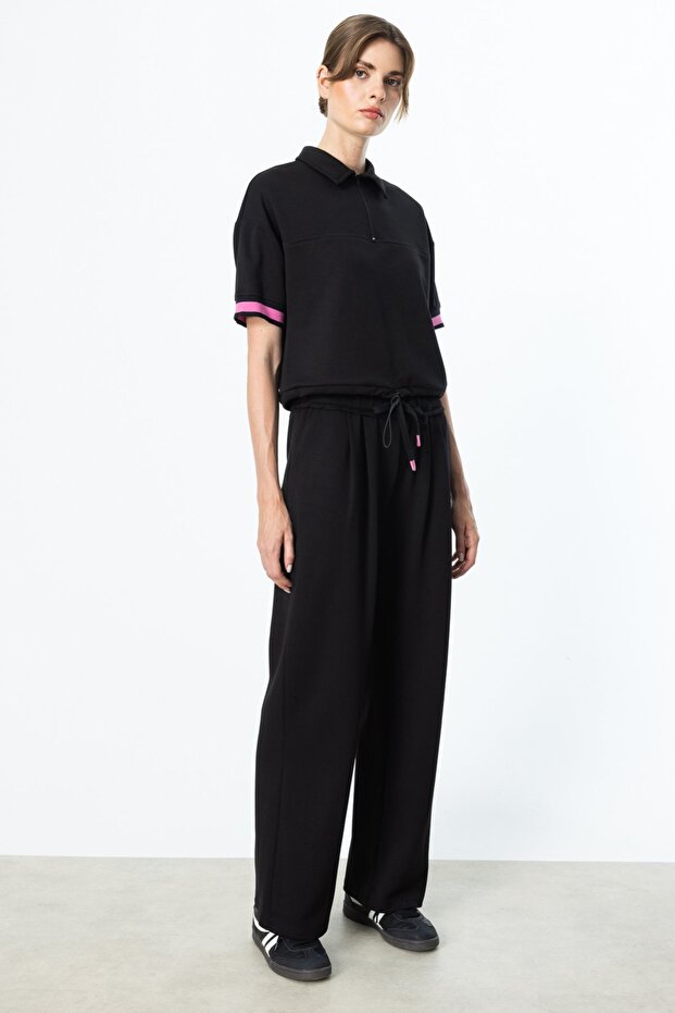 Φούτερ με ελαστική μέση - 2