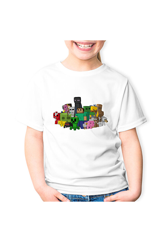 Детска тениска Minecraft Everybody
