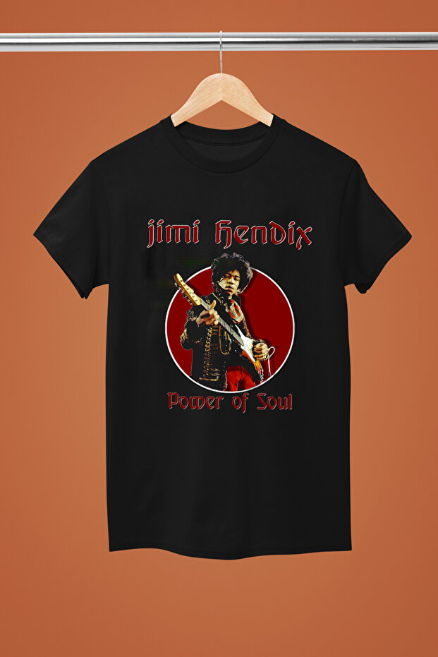 Jimi Hendrix Printed Cotton Crew Neck Normal Fit Short Sleeve Women's Tshirt