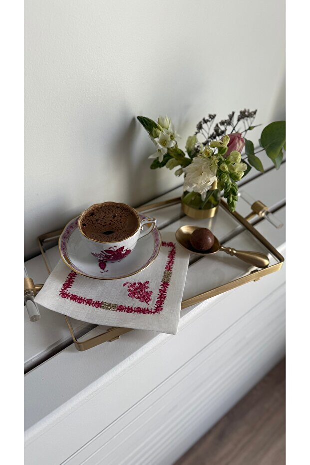 Her Pembe Kokteyl Peçetesi - 4