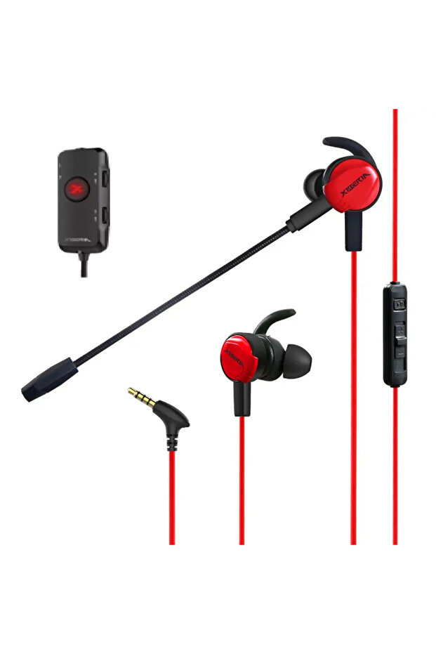 Xperia MG-1 Wired Gaming Headset with 7.1 Surround Sound, 4D Vibration, Noise Isolation, and an External Sound Card for Control - 1