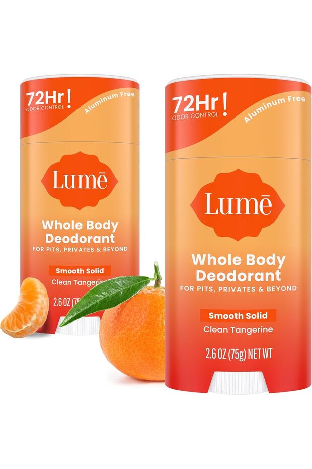 Whole Body Deodorant - Smooth Solid Stick - 72 Hour Odor Control - Aluminum Free, Baking Soda F