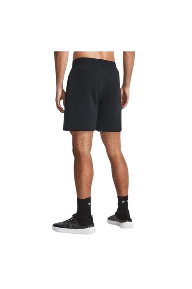 Ua Unstoppable Flc Shorts 1379809-001 Erkek Siyah Şort - 4