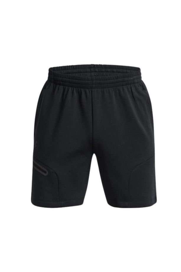 Ua Unstoppable Flc Shorts 1379809-001 Erkek Siyah Şort - 1