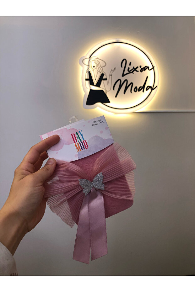 Bebek süslü külotlu çorap - 1