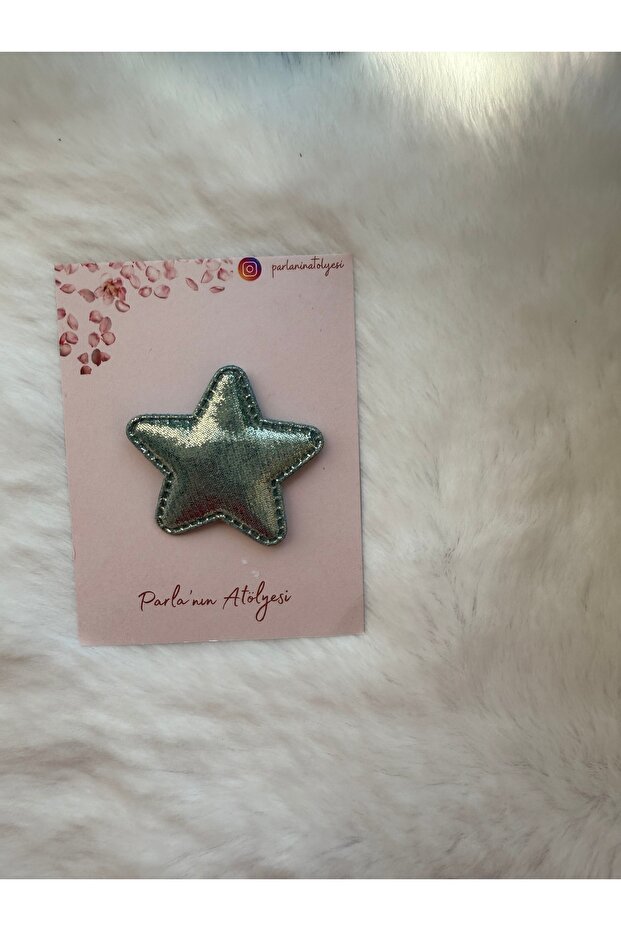 0-3 years old star-shaped hair clip for both hair and hairless babies.
