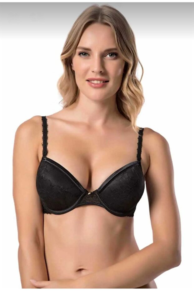 Lace Bra with Padding Support - 7003