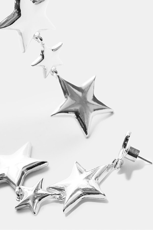Star long earrings - 5