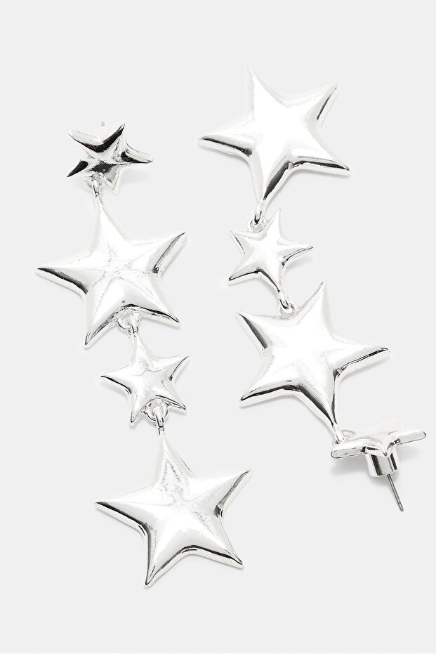 Star long earrings - 3