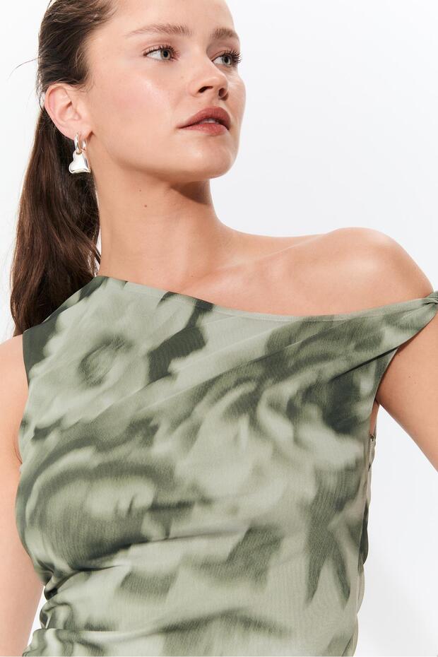 3'lü ear cuff ve kalp küpe seti - 2