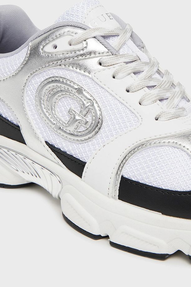Ibitha Logolu Metalik Detaylı Kalın Taban Sneaker Ayakkabı FLTIBIELE12 AYAKKABI FLTIBI E - 5