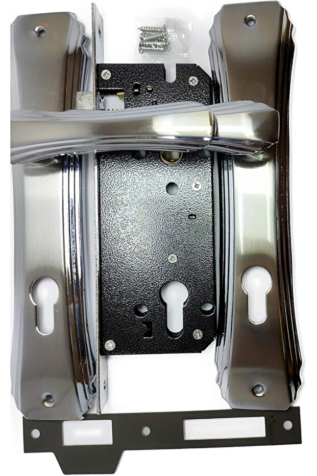 Door Lock Complete Set (Handle and Lock) - 3