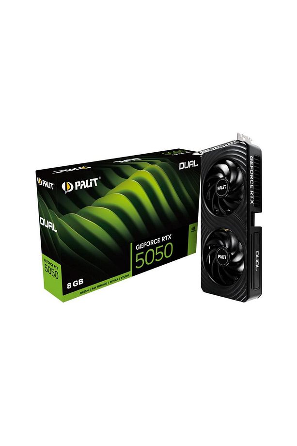 RTX5050 DUAL 8GB 128Bit GDDR6 Ekran Kartı NE65050019P1-GB2070D - 1