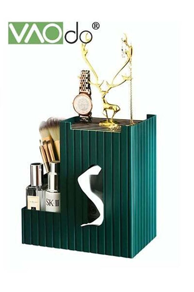 3 In 1 Multifunctional Tissue Holder Box Antlers Can Hang Jewelry Jewelry Storage Box Tissue Box