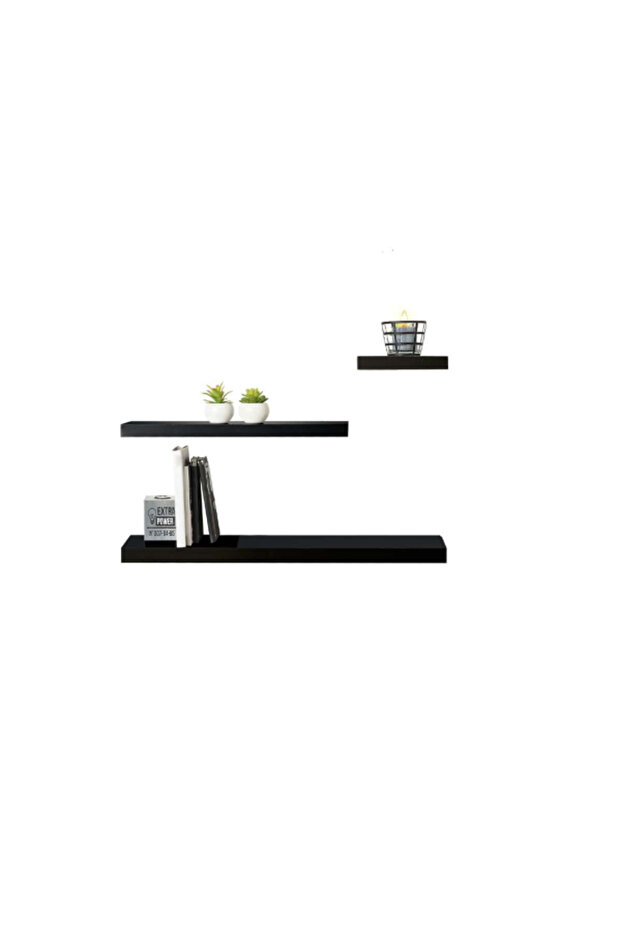 Fixy Rectangular floating Wall Shelf 80 cm - 3
