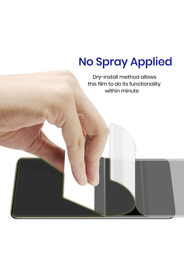 Folie Privacy PolyFlex Impact Proof compatibila cu Realme Neo7x, Compatibila cu orice husa - 5