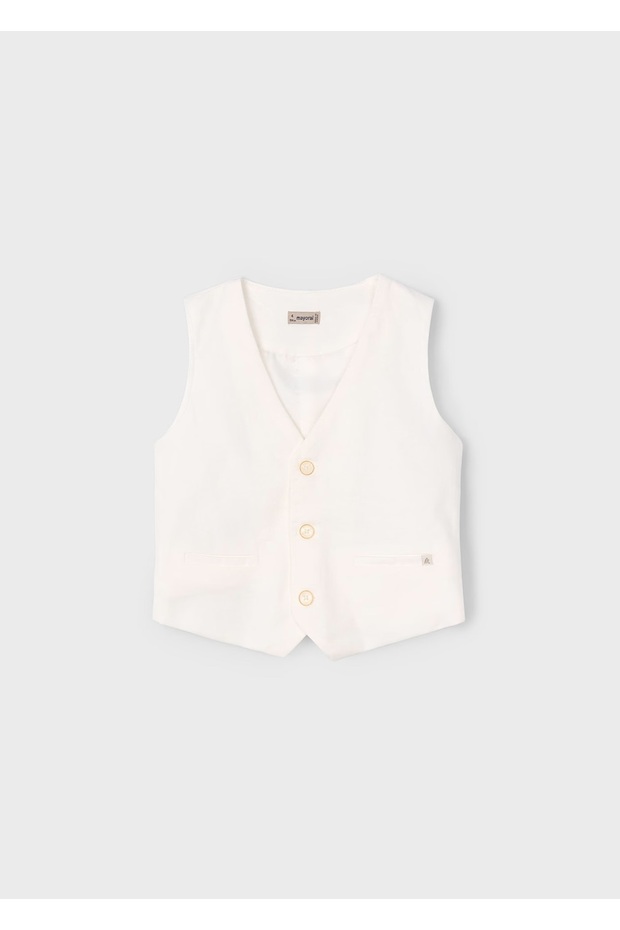 Boy's Linen Vest