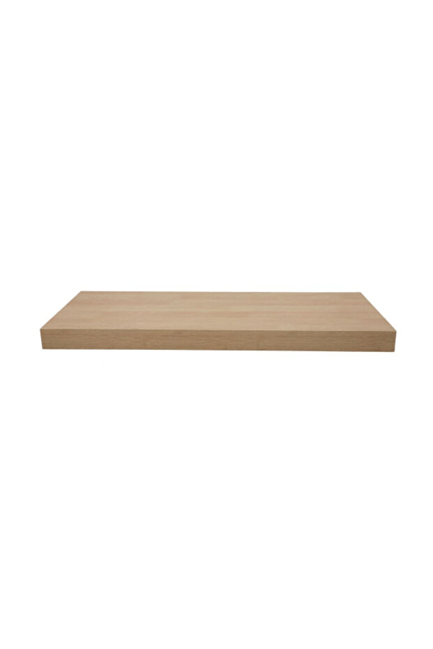 Wall Mounted Laminated Dust-Resistant Rectangular MDF floating Shelf - 1
