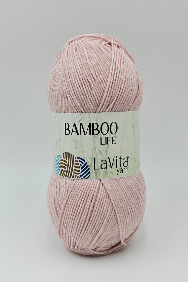 Bamboo Life Hand Knitting Yarn 50% Bamboo 50% Acrylic 100Gr (4107 Powder)