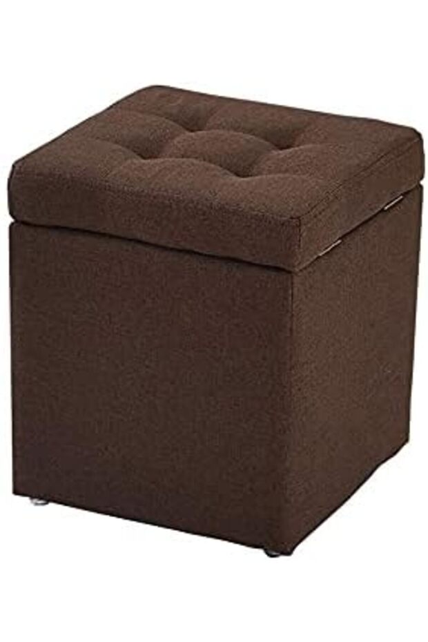 FFD Ottoman Storage Foot Stool - Multifunction Bench Seat With Footrest and Toy Box - Shoe Ch