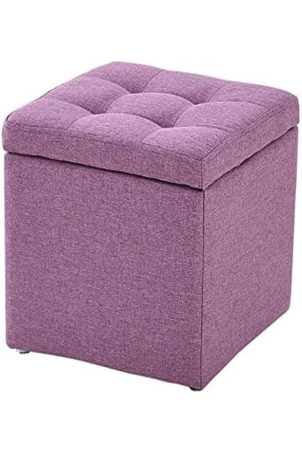 FFD Ottoman Storage Foot Stool Footrest Stool Multifunction Storage Box Bench Seat Footrest T