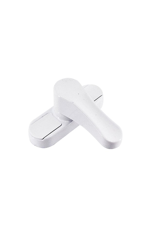 Self-locking window handle, BMX3751, white