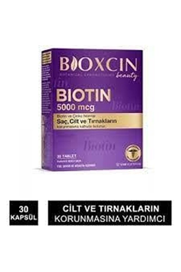 Biotin 5000 Mcg 30 Tablet - 1