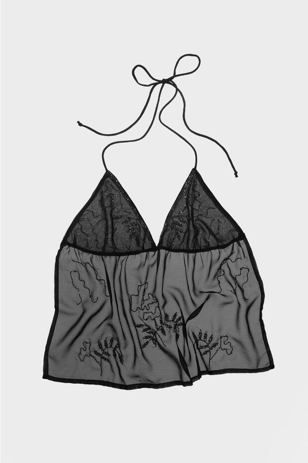 Açık sırtlı askılı top - 8