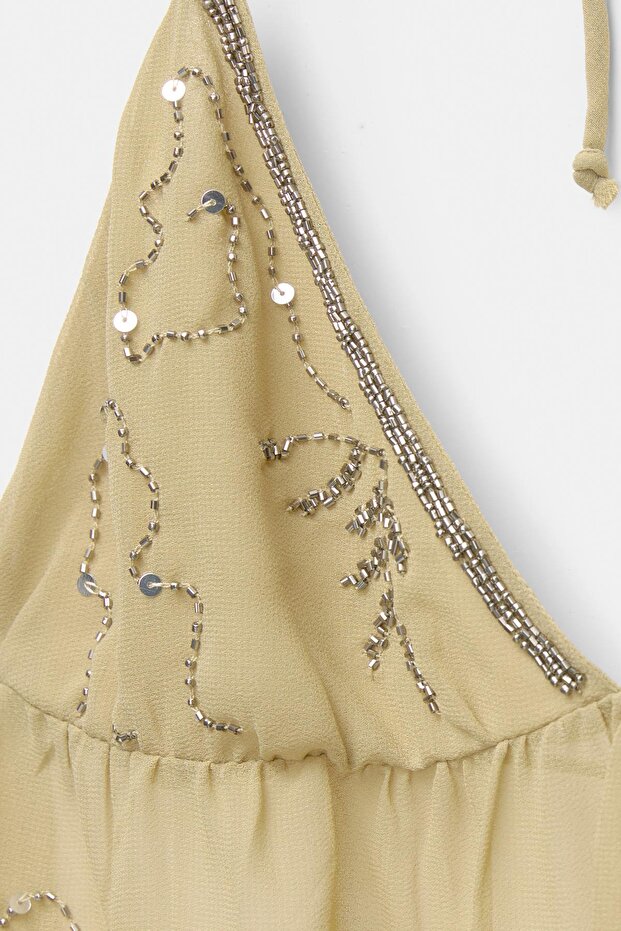 Açık sırtlı askılı top - 7