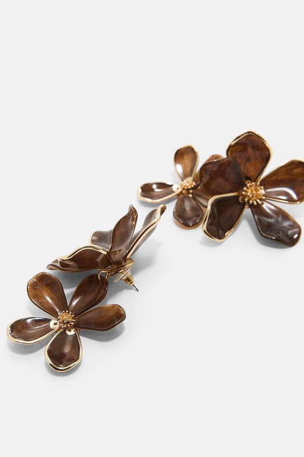 Şelale çiçek küpe - 2