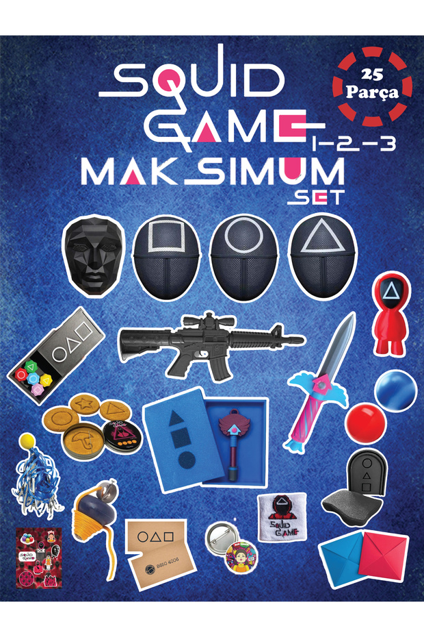 Squid Game Maksimum Set - Squid Game 1-2-3 Tüm Oyunlar - 1