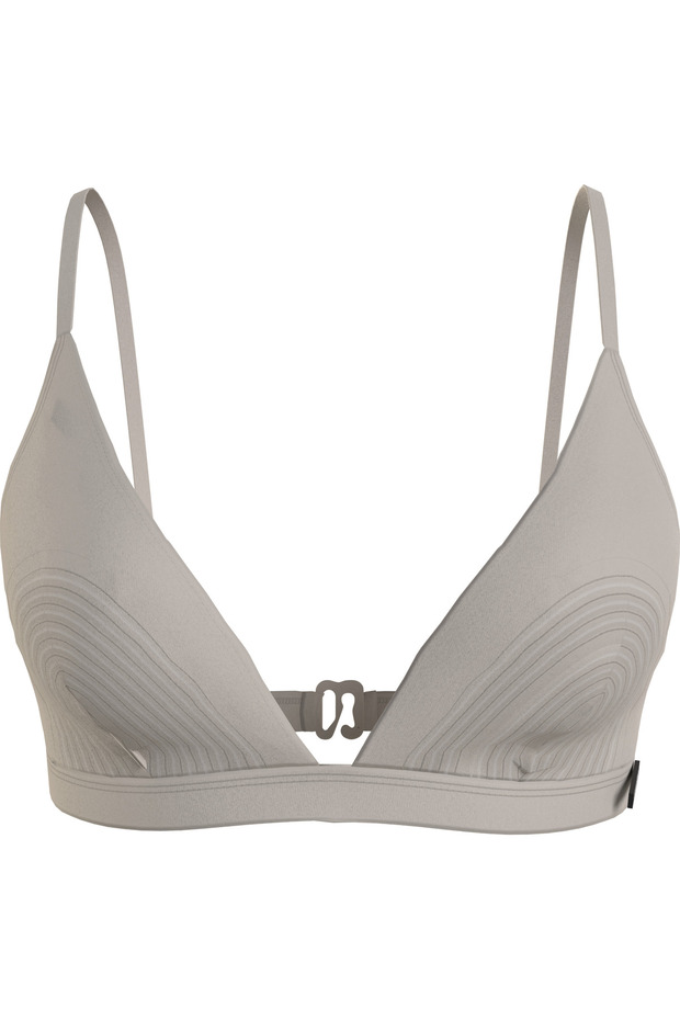 TRIANGLE Kadın Krem Bikini Üstü - 1