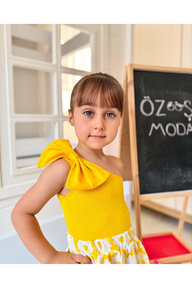 مجموعة تنورة قصيرة منقوشة - 3