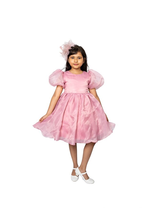 Tulip Party Dress-Dark Pink