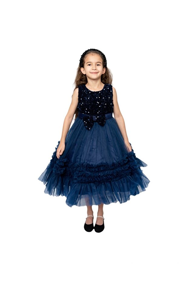 D' Daniela - Flared Tutu Dress - Blue