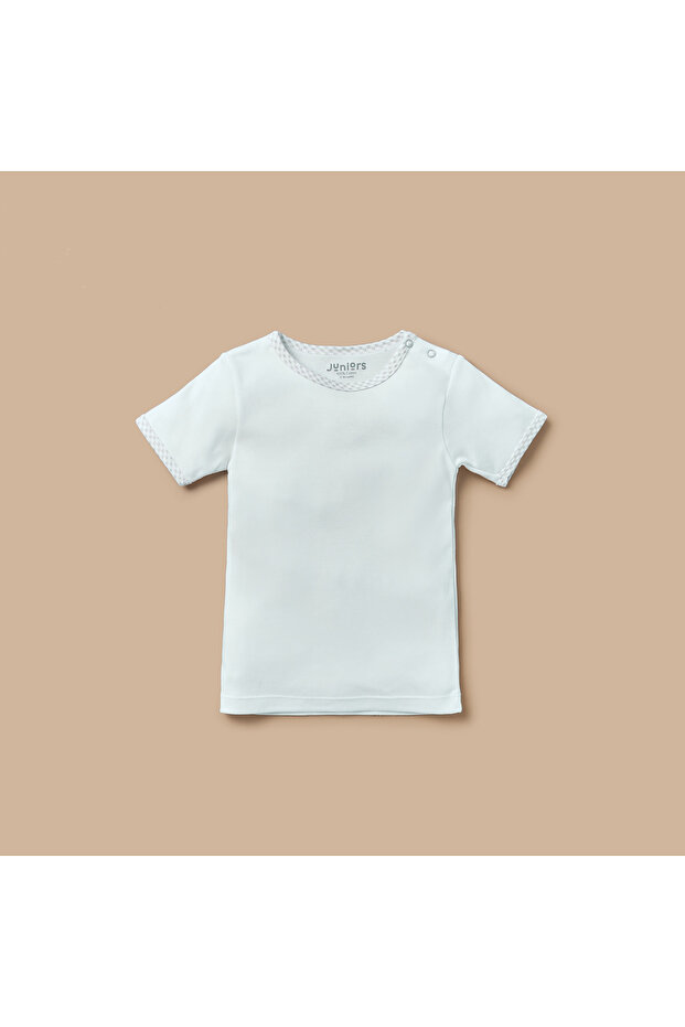 طقم تي شيرت ودنغري سادة - 3