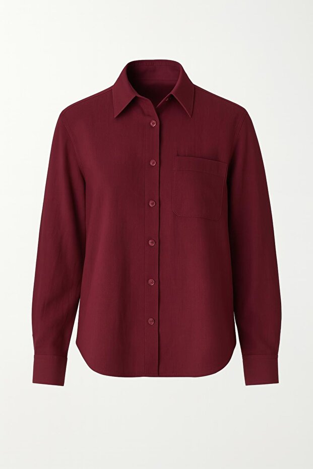 Tek Cepli Keten GÖMLEK - 2